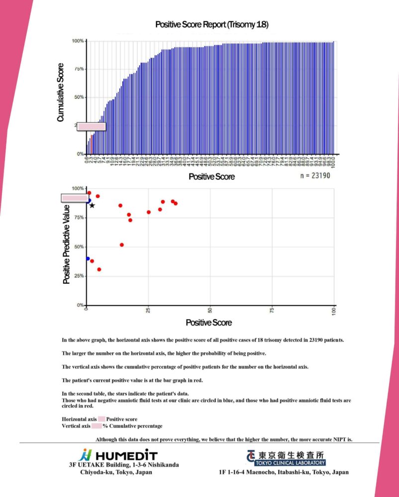 陽性スコアレポートサンプル